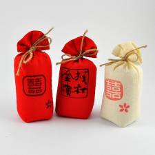 [喜米禮盒]300g袋來幸福手工喜米包
